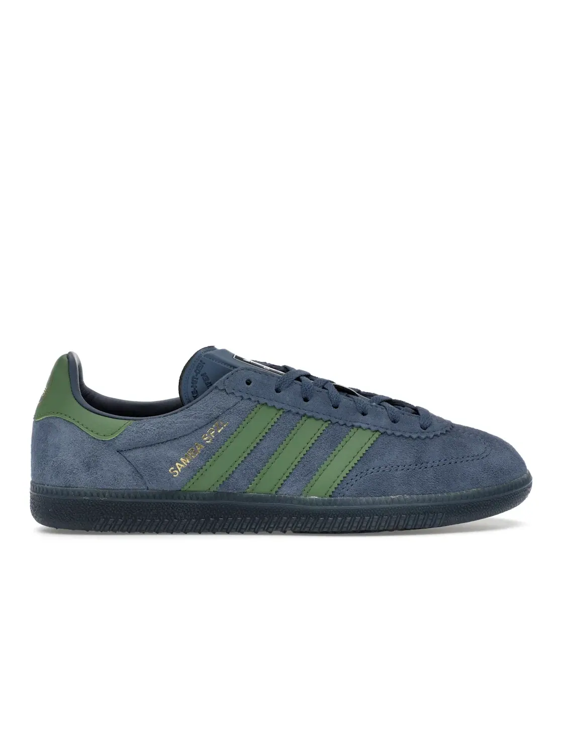 Мужские кроссовки Lifestyle Adidas Samba Deco SPZL — изображение 1 из 4, синий/зеленый