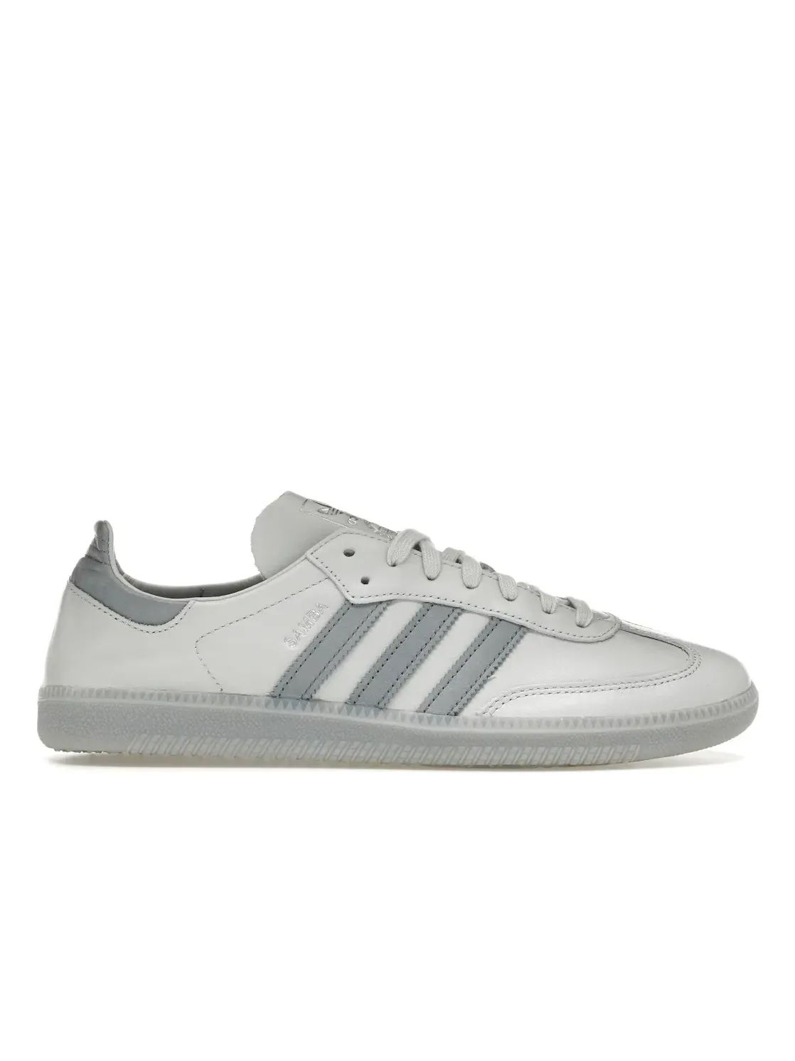 Мужские кроссовки lifestyle с замшевым верхом Samba Decon Adidas — изображение 1 из 4, серебристый металлик