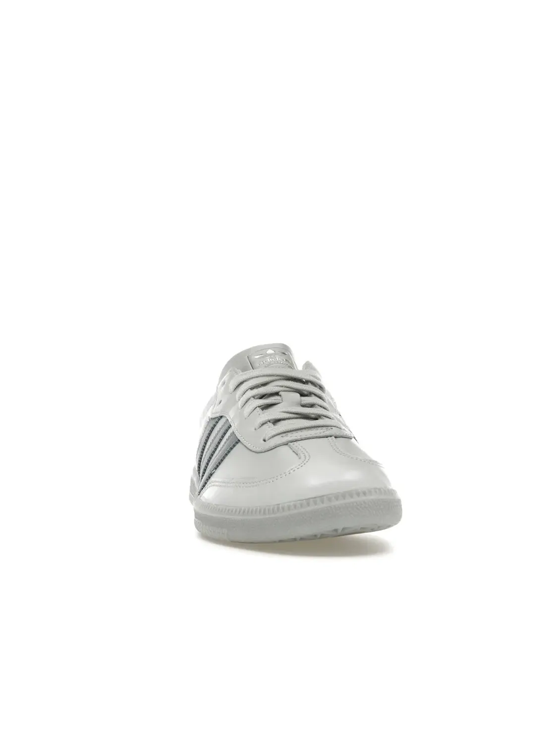 Мужские кроссовки lifestyle с замшевым верхом Samba Decon Adidas — изображение 2 из 4, серебристый металлик