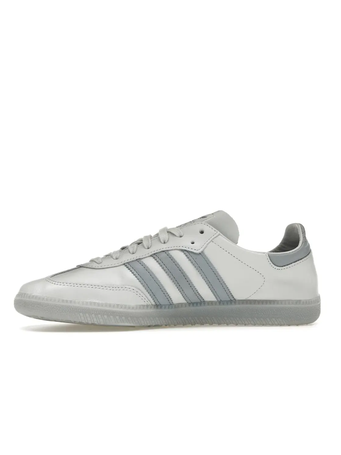 Мужские кроссовки lifestyle с замшевым верхом Samba Decon Adidas — изображение 3 из 4, серебристый металлик