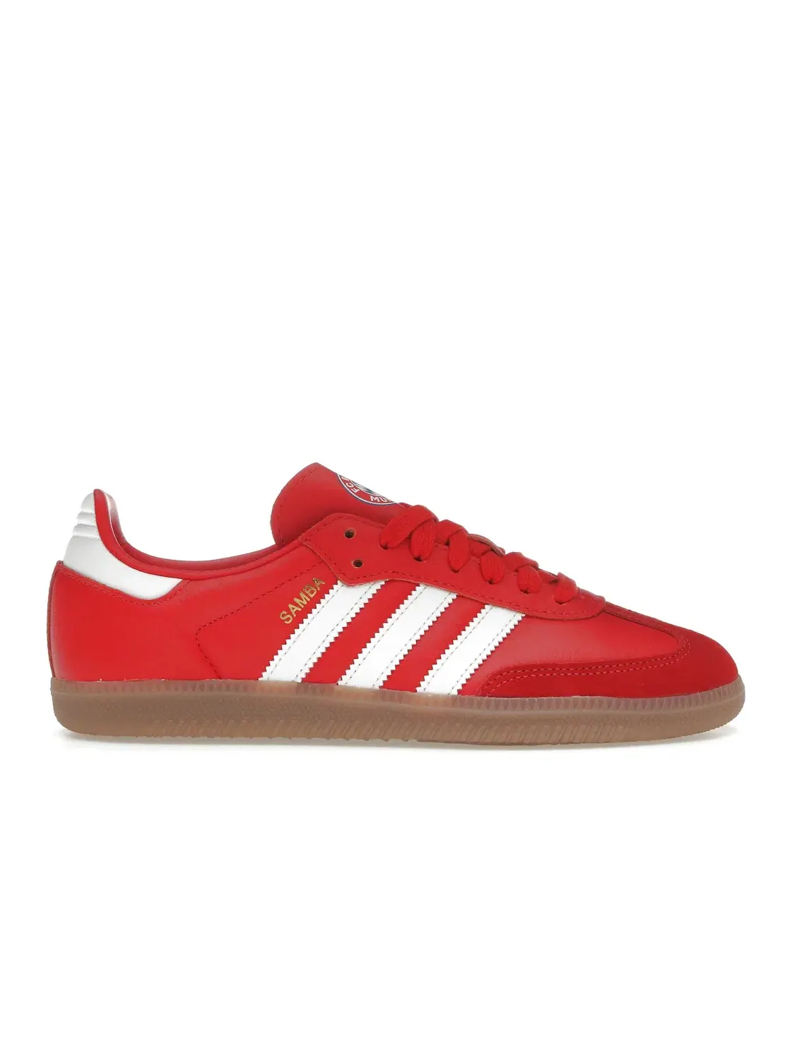 Мужские кроссовки Lifestyle Adidas Samba — изображение 1 из 4, красный/белый/красный