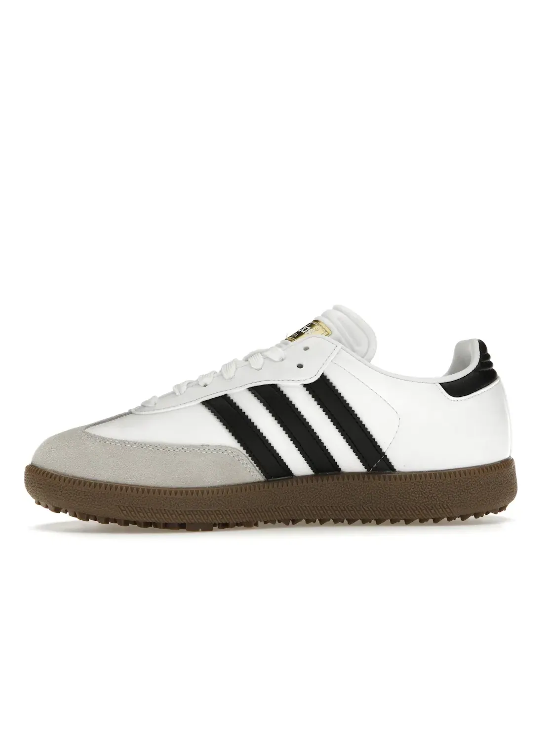 Мужские кроссовки для гольфа Adidas Samba Golf — изображение 3 из 4, белый черный