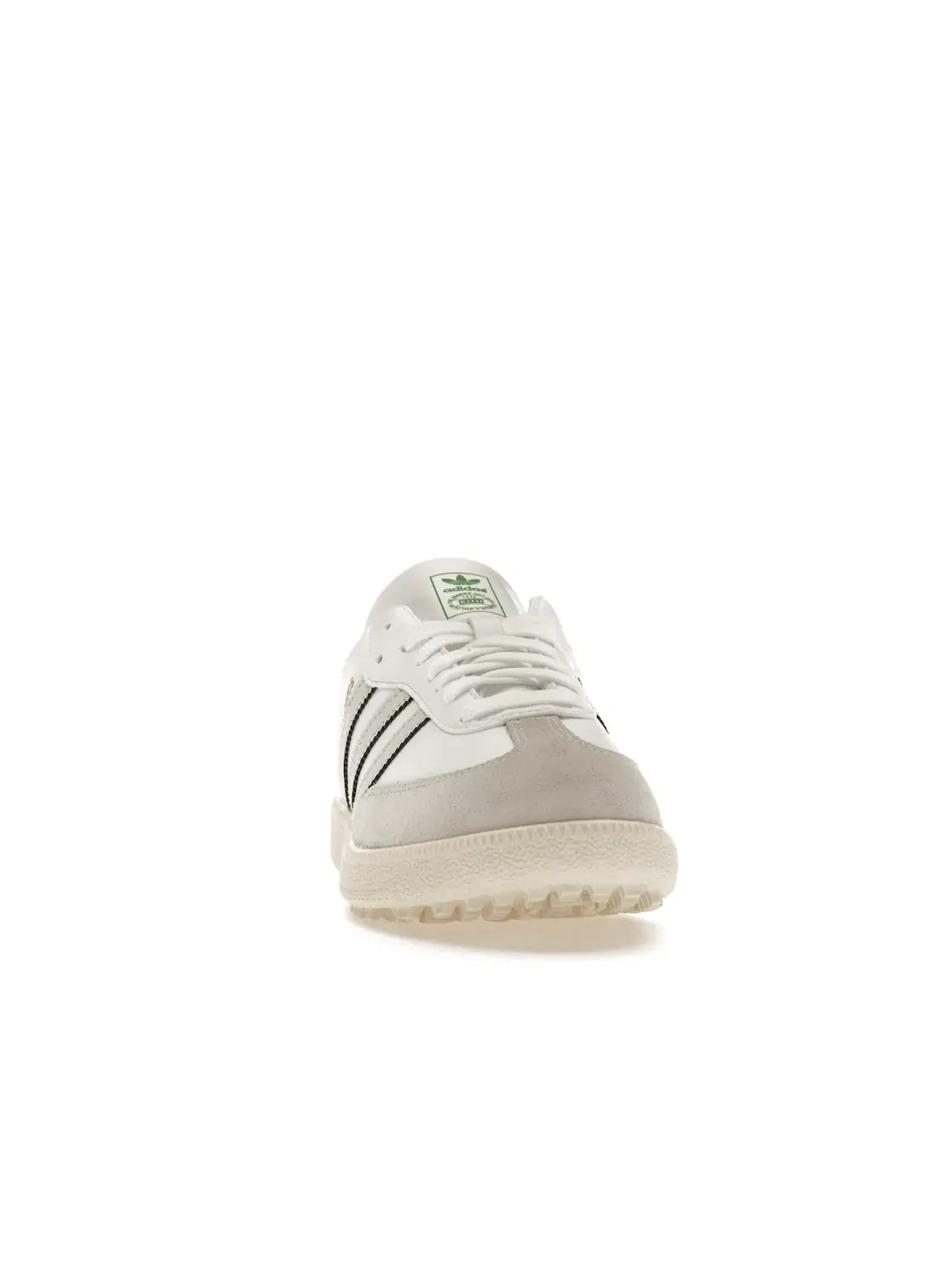 Мужские кеды из кожи с принтом Adidas Samba Golf — изображение 2 из 4, белый/серый/белый