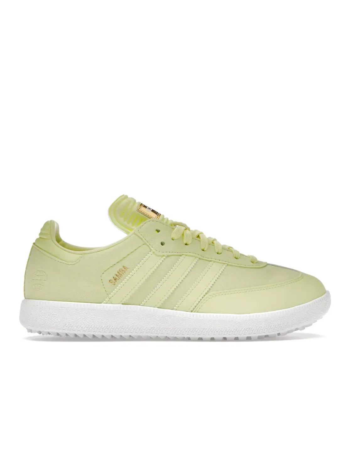 Мужские кроссовки Lifestyle с принтом Adidas Samba Golf Adidas — изображение 1 из 4, желтый/желтый/белый