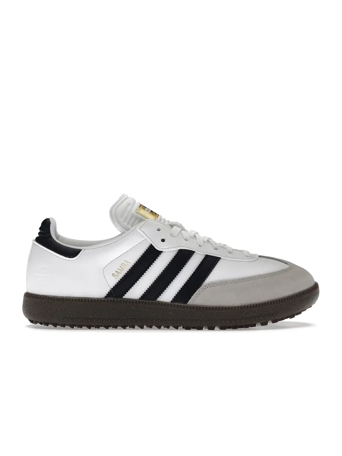 Мужские кроссовки с низким профилем Adidas Samba Golf — изображение 1 из 4, белый/черный