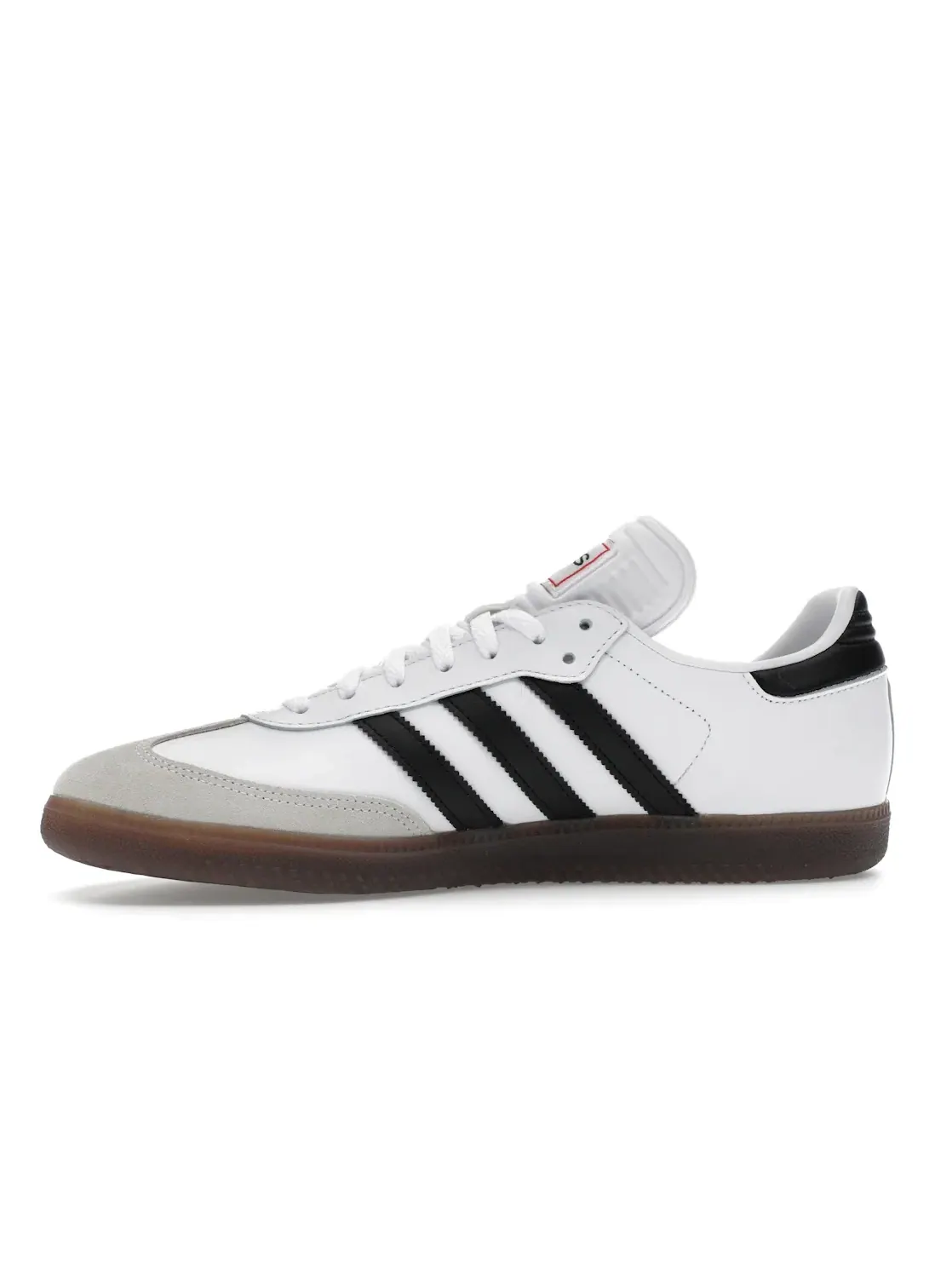 Мужские кроссовки с замшевым верхом Adidas Samba Indoor — изображение 3 из 4, белый/черный/красный