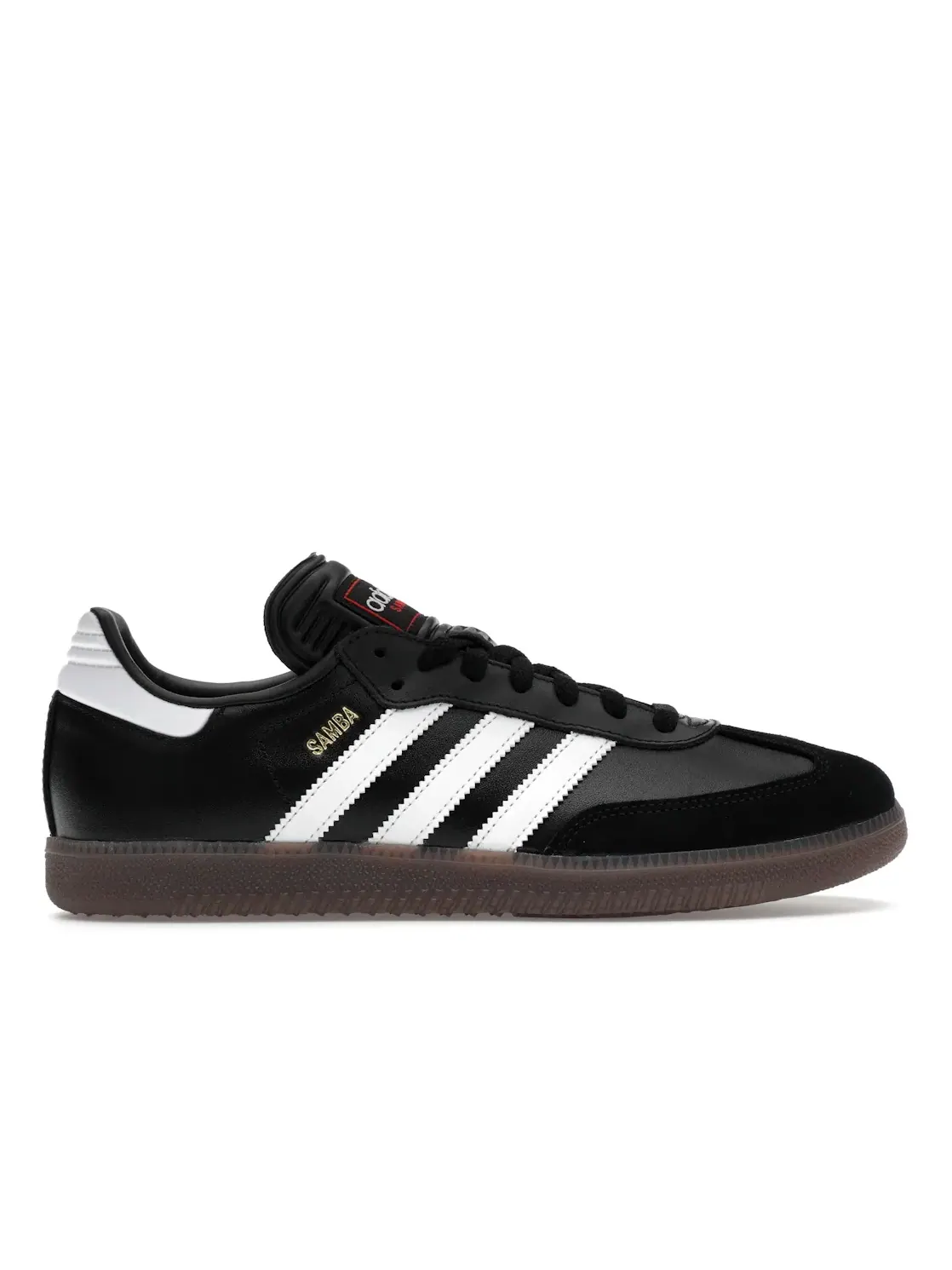 Мужские кроссовки Lifestyle с замшевым верхом Adidas Samba Indoor — изображение 1 из 4, черный/белый/красный