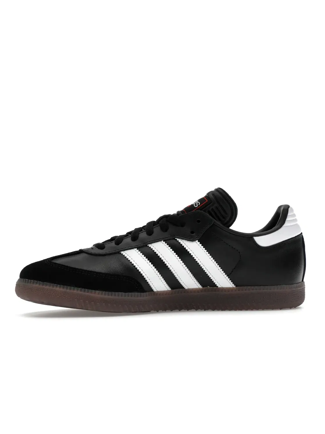 Мужские кроссовки Lifestyle с замшевым верхом Adidas Samba Indoor — изображение 3 из 4, черный/белый/красный