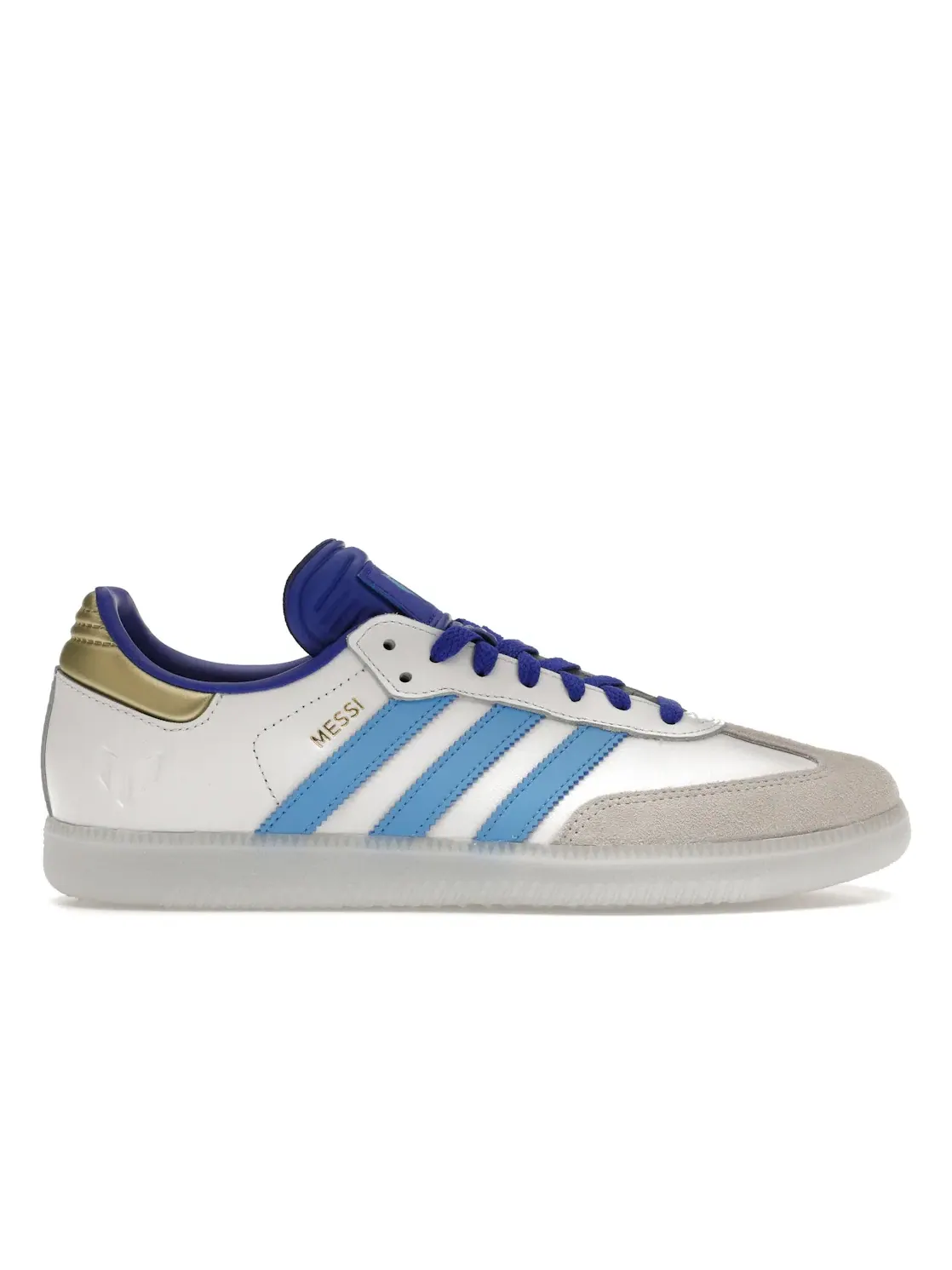 Мужские кроссовки с принтом Adidas Samba Indoor Lionel Messi — изображение 1 из 4