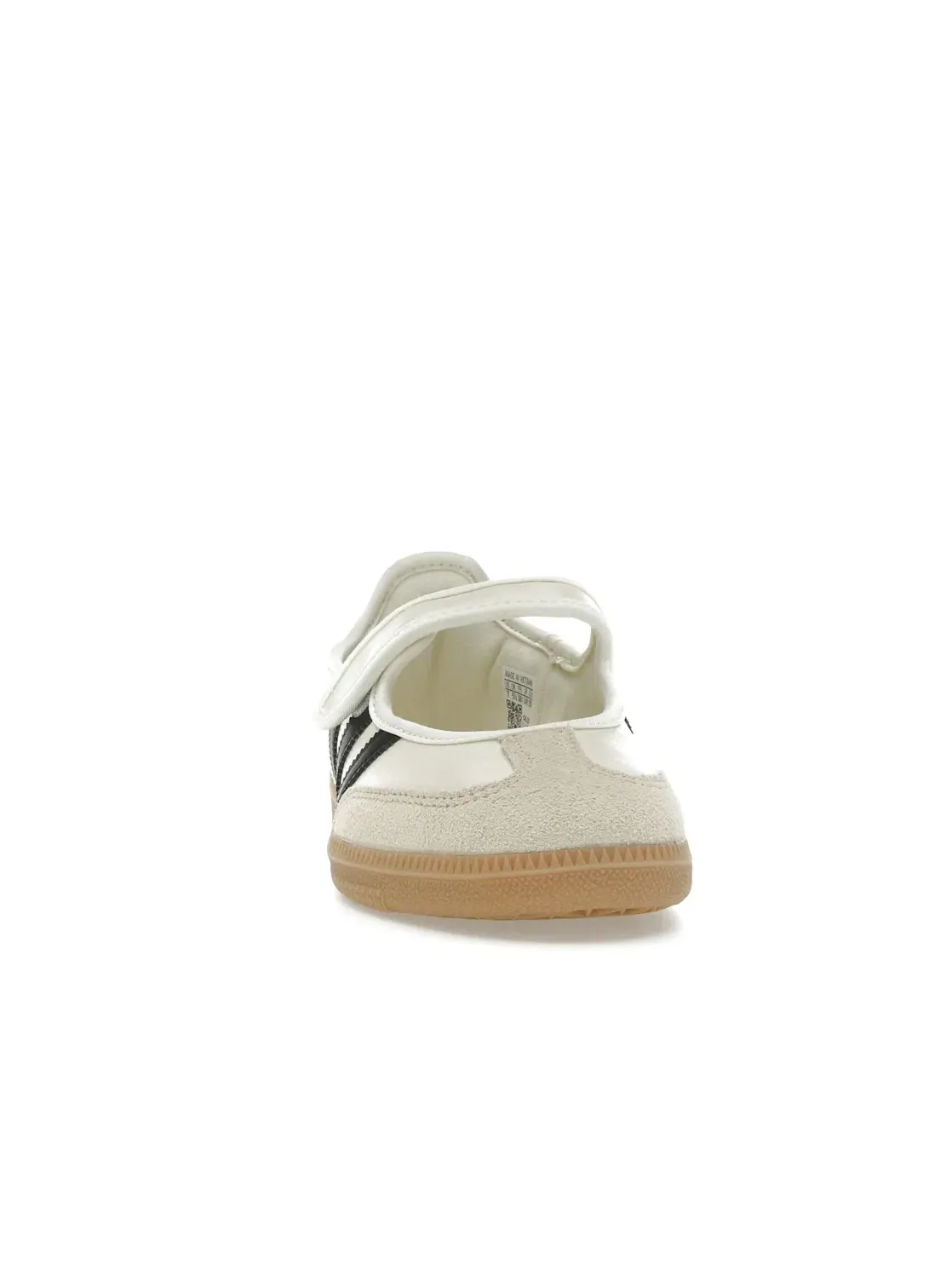 Женские кроссовки lifestyle с замшевыми вставками Adidas Samba Jane — изображение 2 из 4, кремовый белый//черный