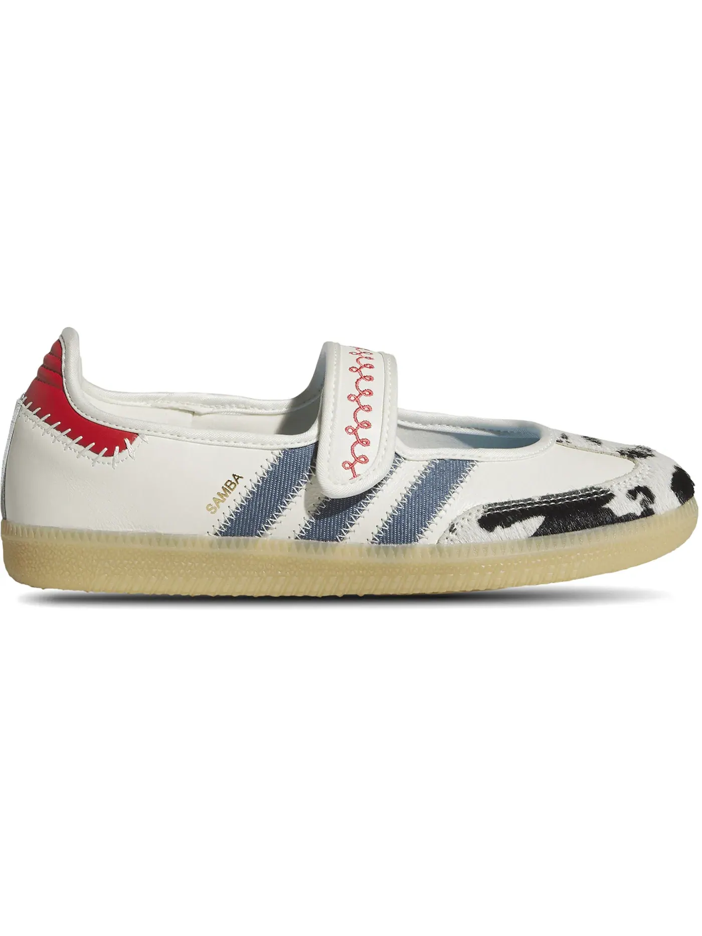 Женские кроссовки лимитированной серии Adidas Samba Jane — изображение 1 из 1, белый/черный