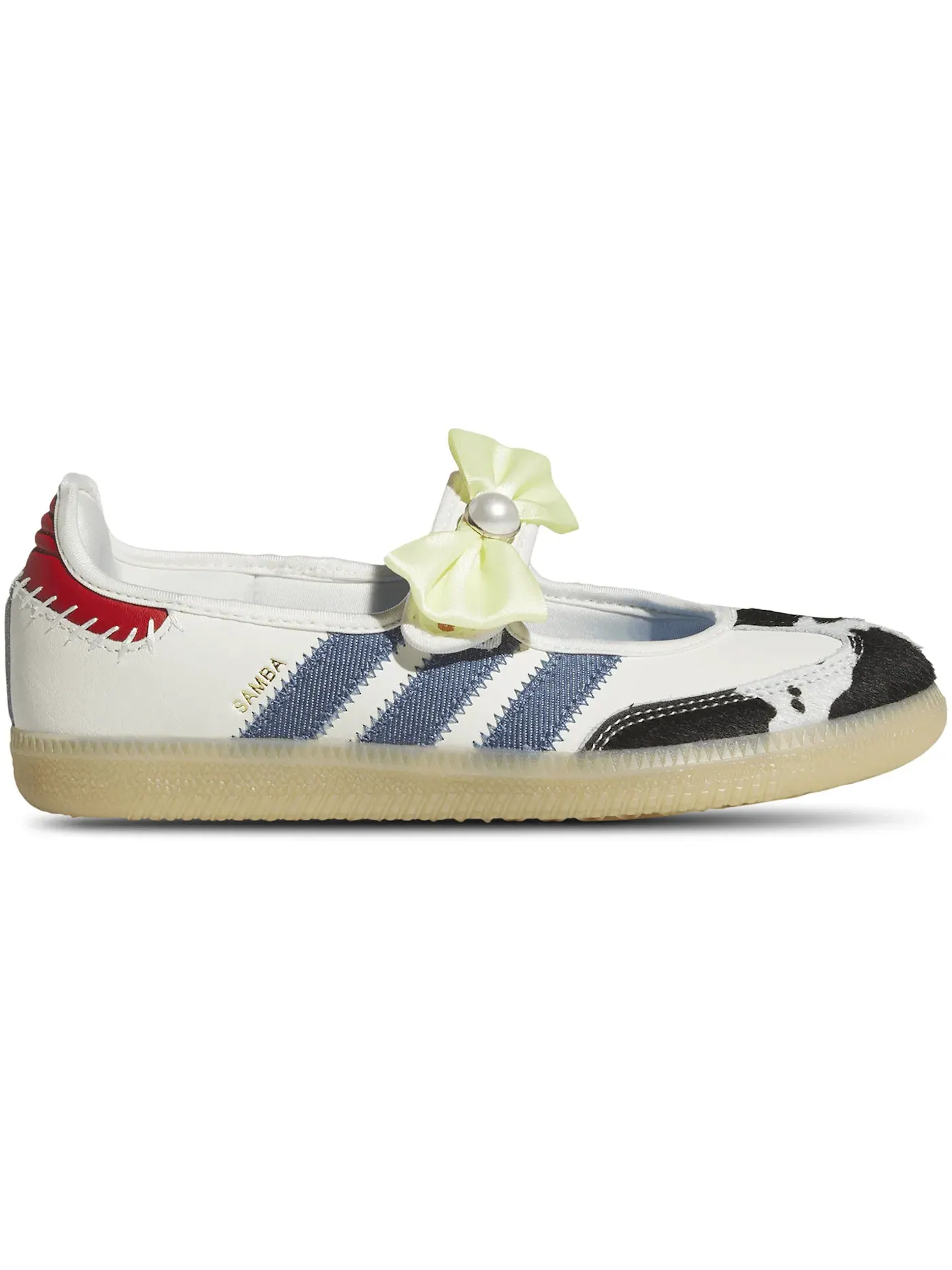 Детские кеды Lifestyle с принтом Toy Story Adidas Samba Jane — изображение 1 из 1, белый/черный