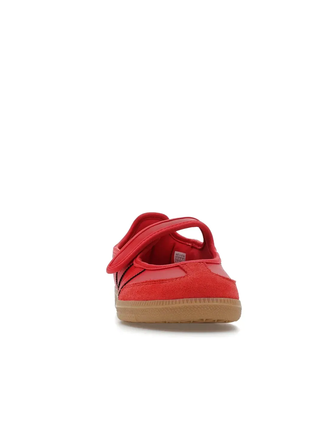 Детские кроссовки Mary Jane на липучке Samba Jane Adidas — изображение 2 из 4, красный/красный