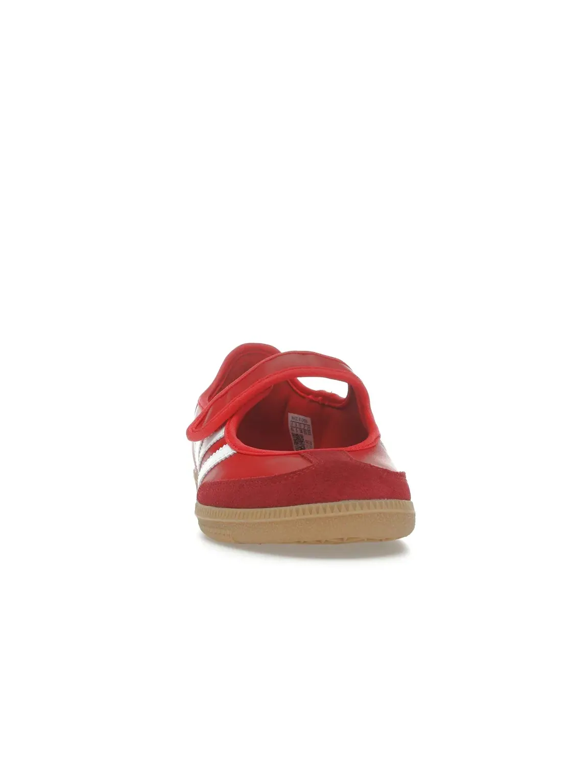 Женские кроссовки с кожаным верхом Adidas Samba Jane — изображение 2 из 4, красный