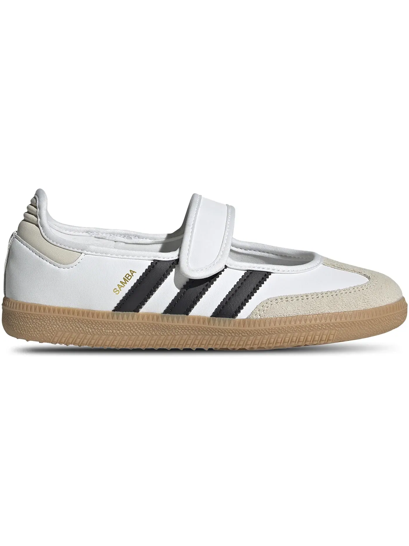 Детские кроссовки Lifestyle с низким профилем Adidas Samba Jane — изображение 1 из 1, белый