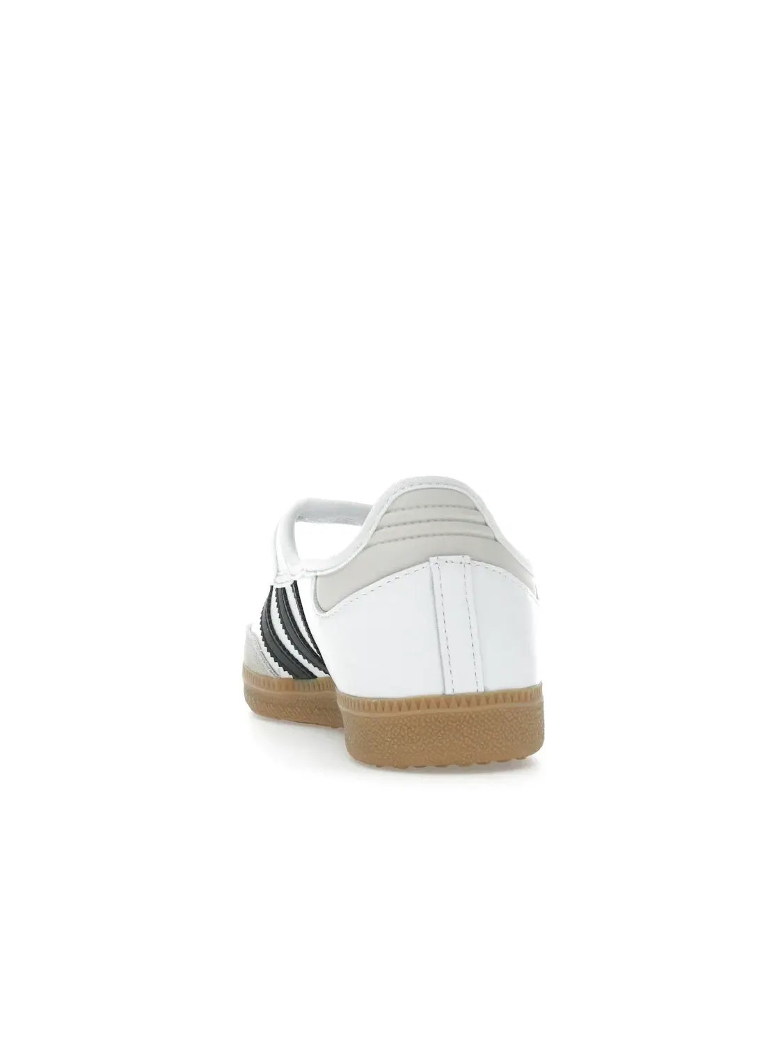 Женские кроссовки Lifestyle с замшевым накладным носком Adidas Samba Jane — изображение 4 из 4, белый черный