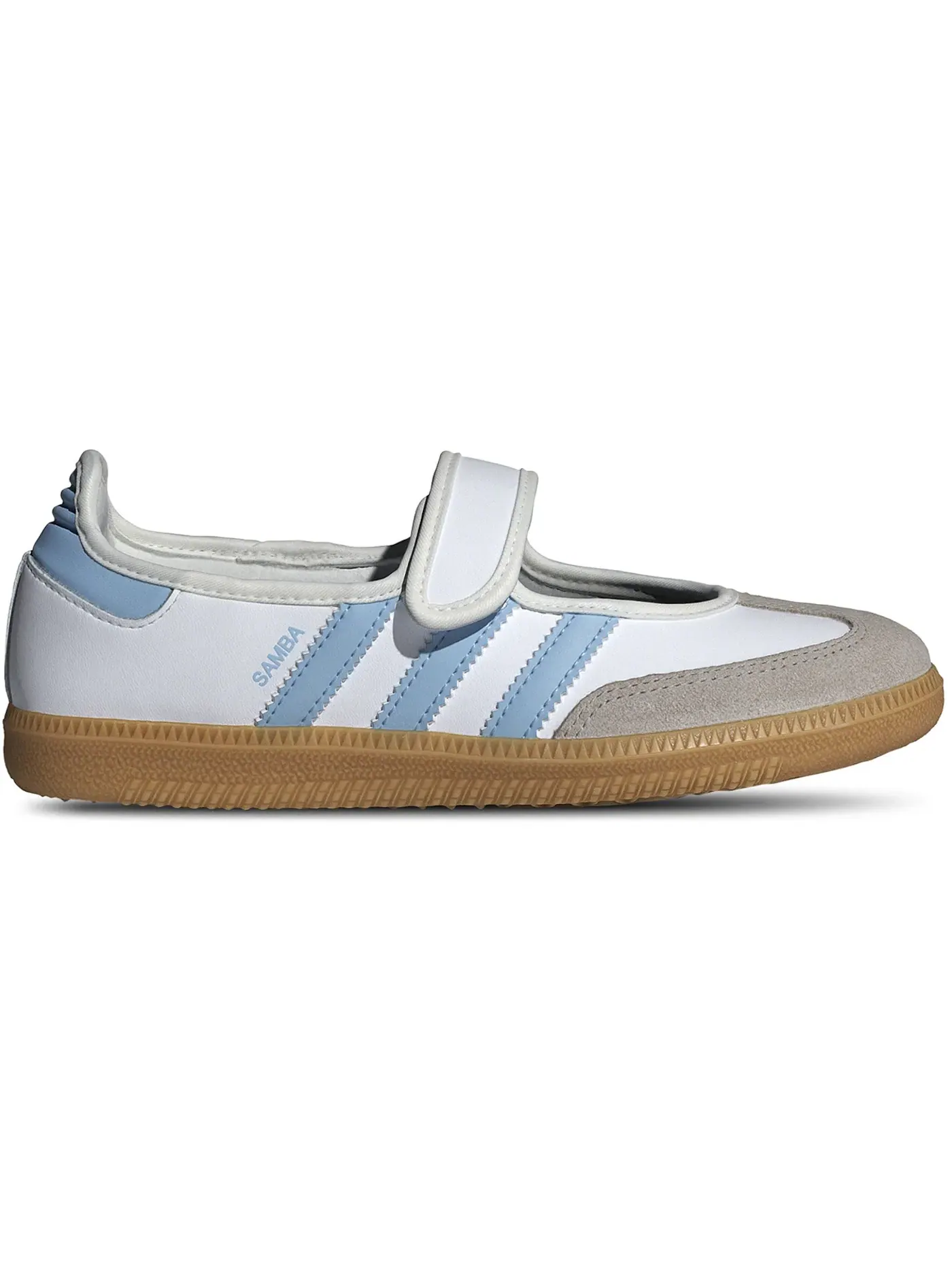 Детские кроссовки Lifestyle Adidas Samba Jane — изображение 1 из 1, белый/прозрачный