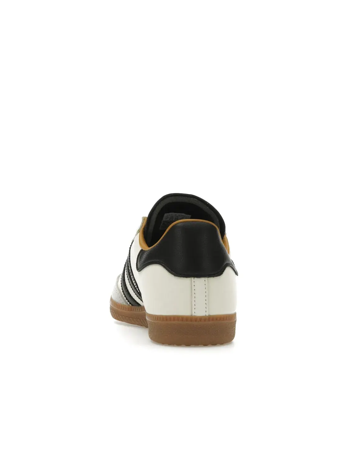 Мужские кроссовки с замшевым носком Adidas Samba OG JJJJound — изображение 4 из 4, белый/черный