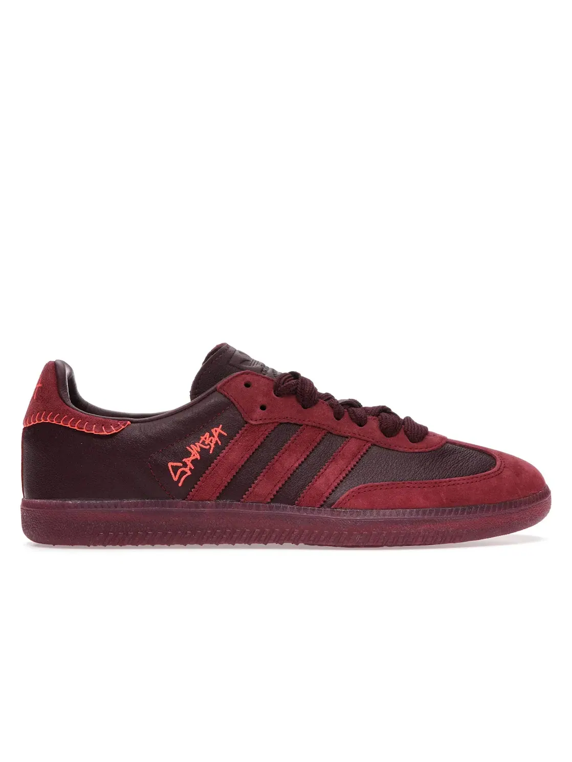 Мужские кеды Samba Jonah Hill Adidas — изображение 1 из 4, бордовый