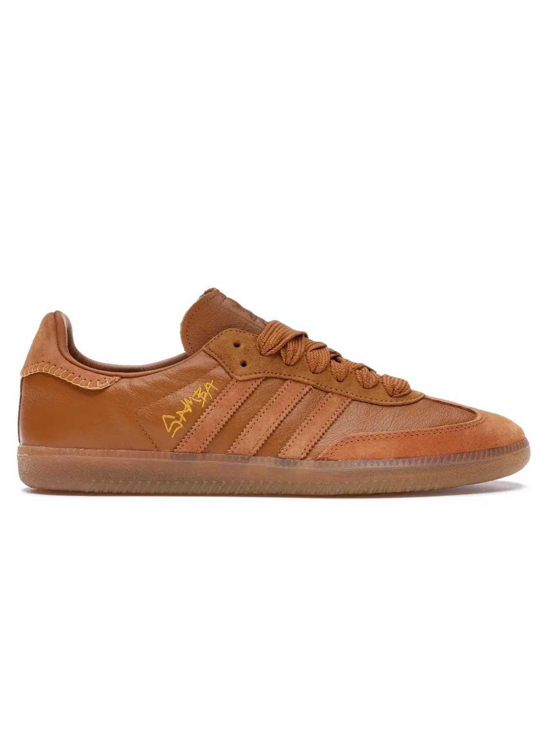 Мужские кроссовки Lifestyle с принтом Adidas Samba Adidas — изображение 1 из 4, золотистый