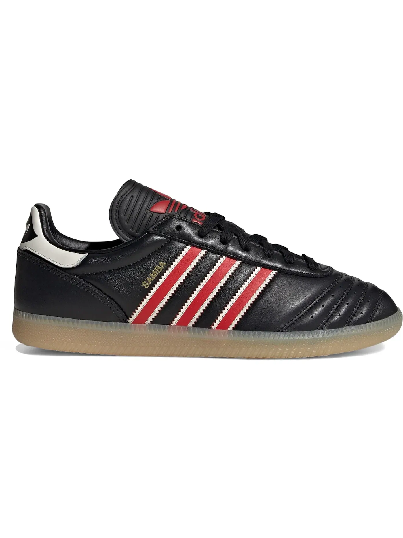 Мужские кроссовки lifestyle Adidas Samba JP — изображение 1 из 1, черный/красный
