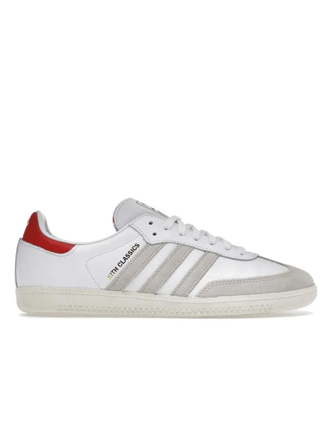 Мужские кроссовки Lifestyle Adidas Samba OG — изображение 1 из 4, белый/красный