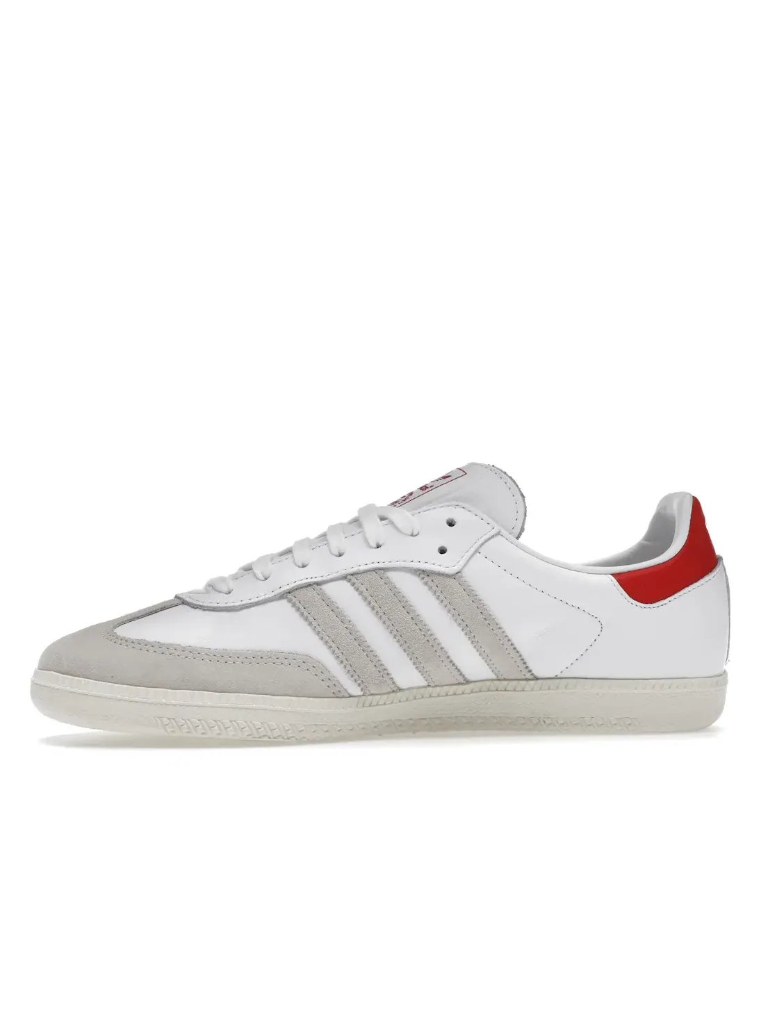 Мужские кроссовки Lifestyle Adidas Samba OG — изображение 3 из 4, белый/красный