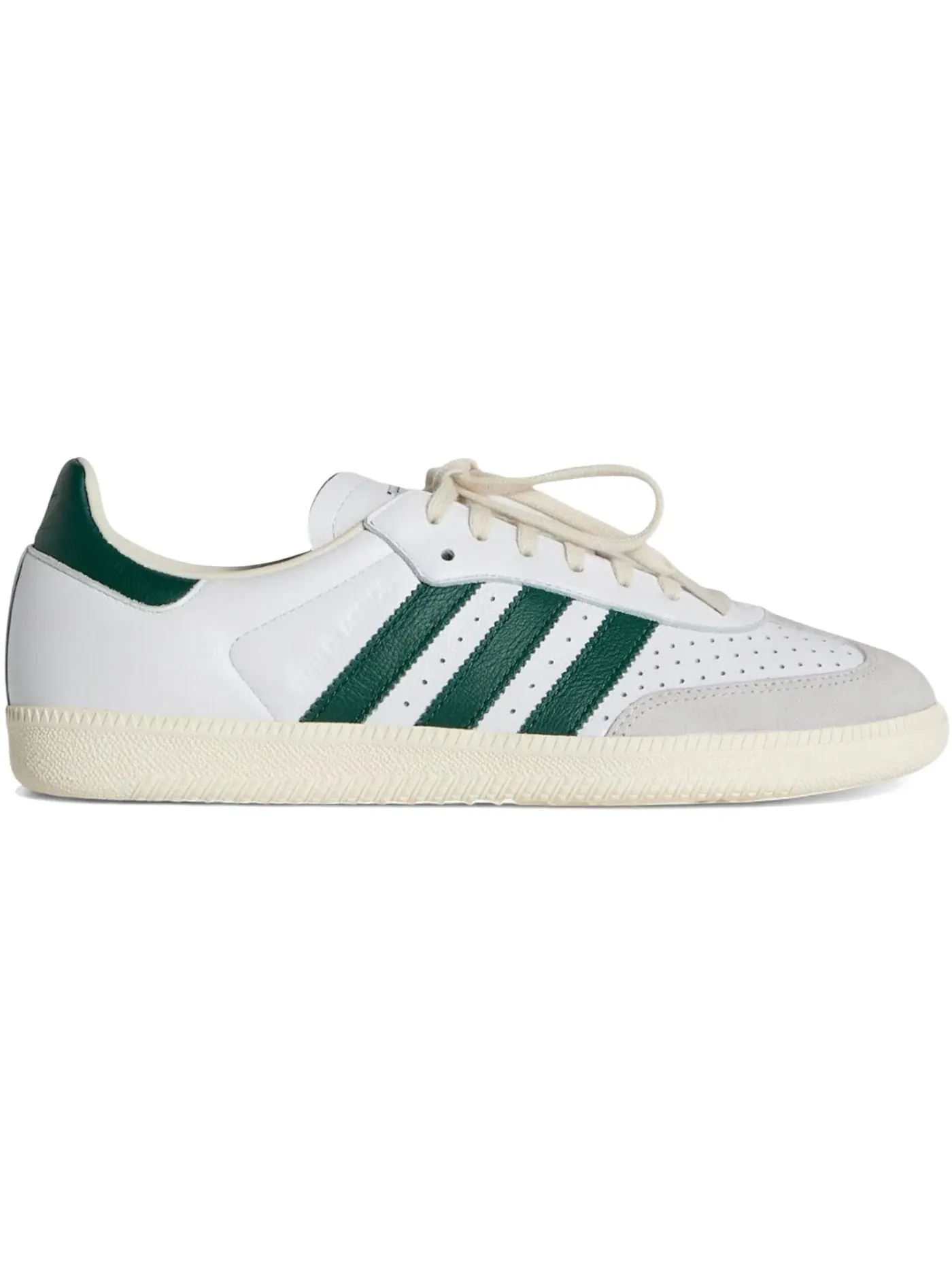 Мужские кроссовки Lifestyle Adidas Samba — изображение 1 из 1, белый/зеленый/белый