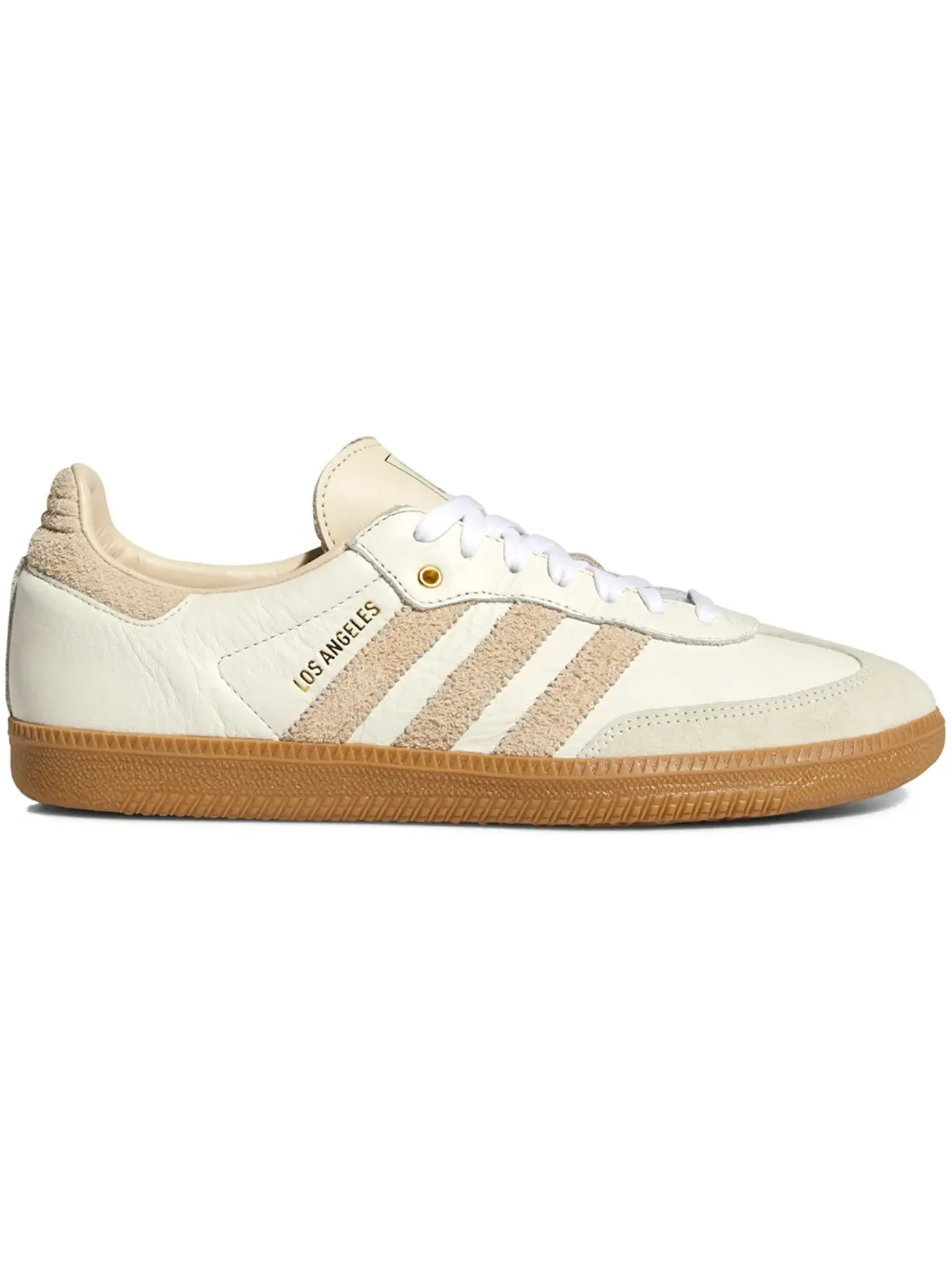 Мужские кроссовки Lifestyle с длинным язычком Adidas Samba — изображение 1 из 1, белый