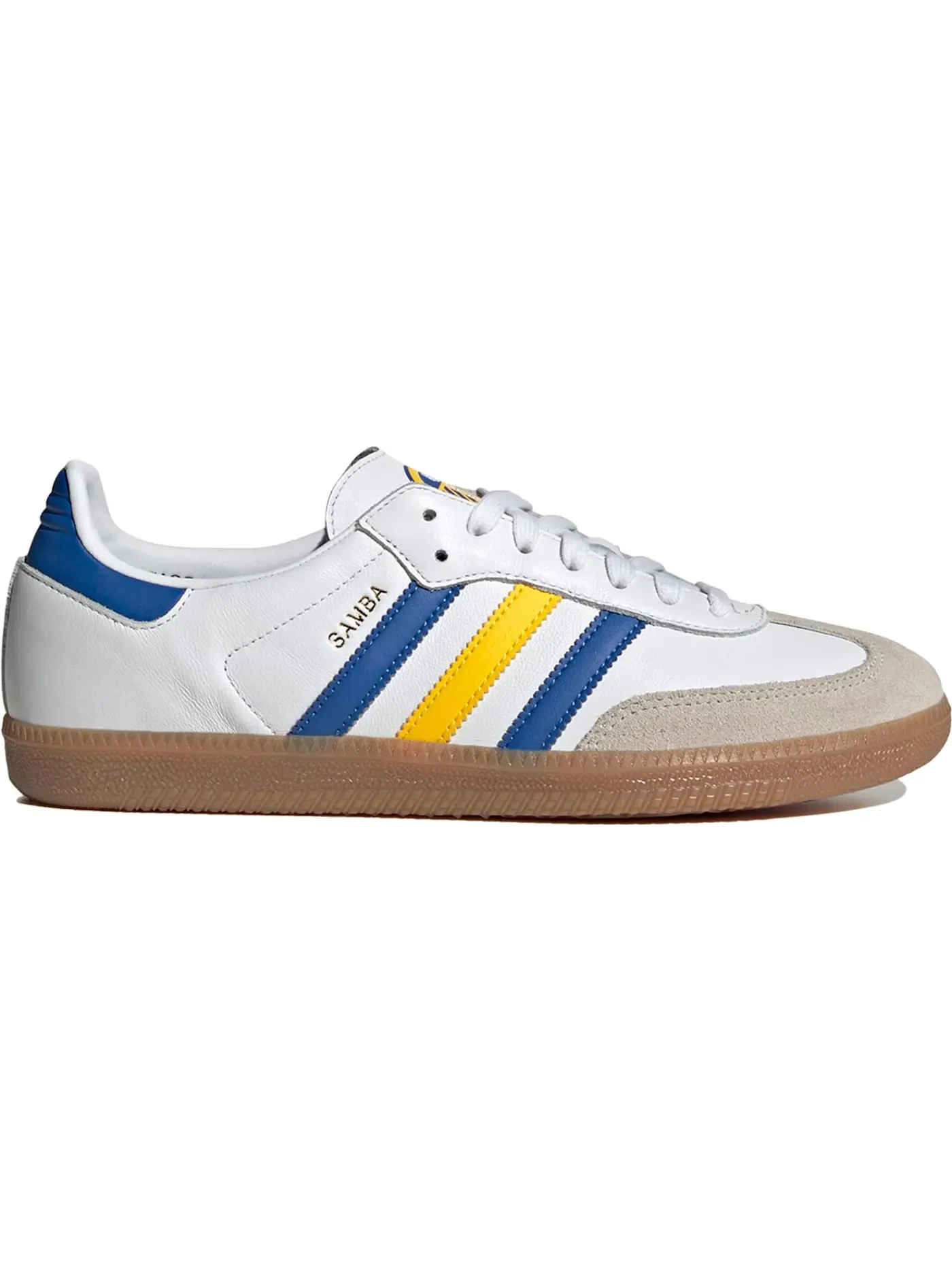 Мужские кроссовки Lifestyle Adidas Samba Adidas — изображение 1 из 2, белый/синий