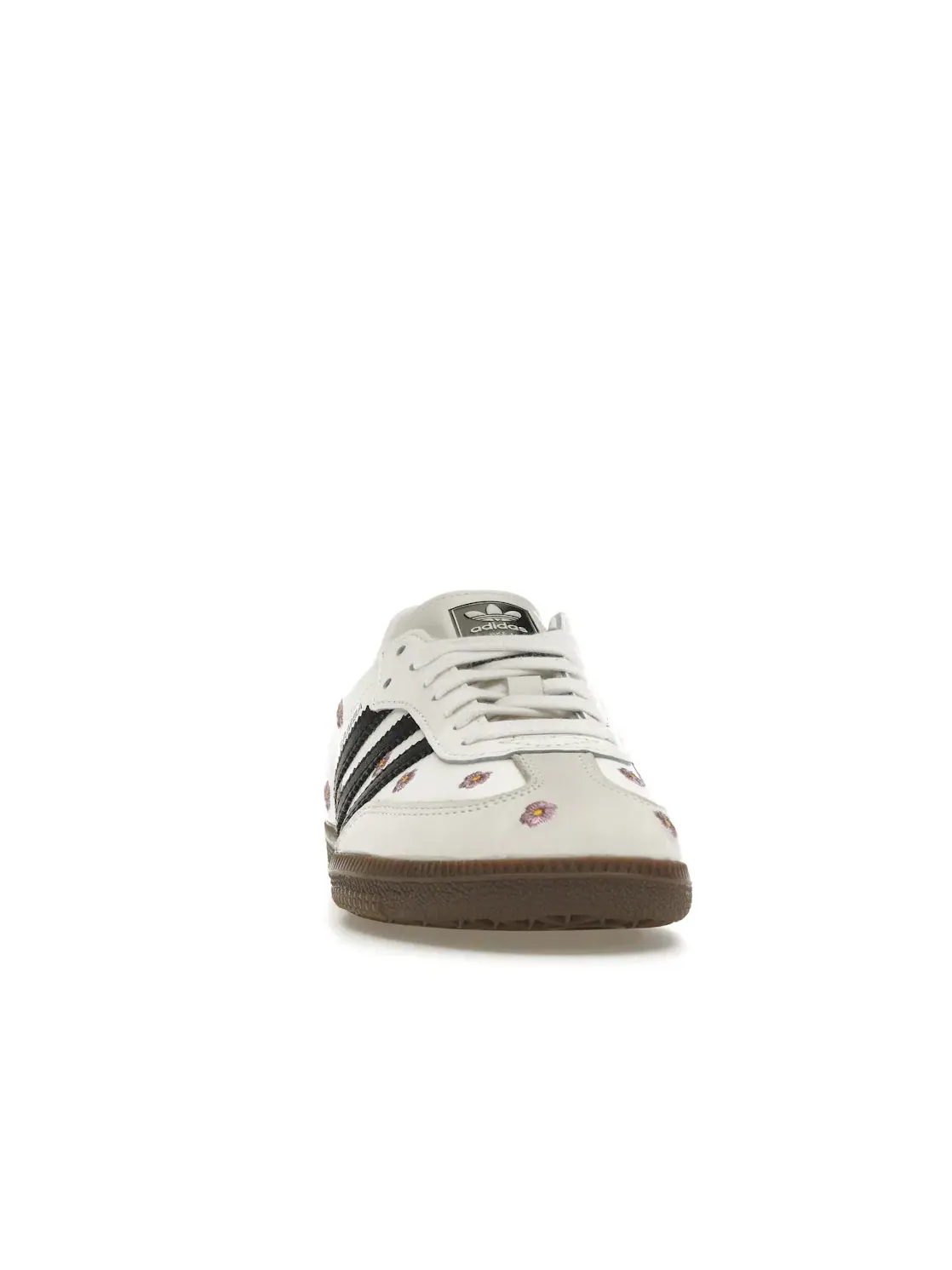 Женские кроссовки с принтом Adidas Samba — изображение 2 из 4, белый/белый/черный
