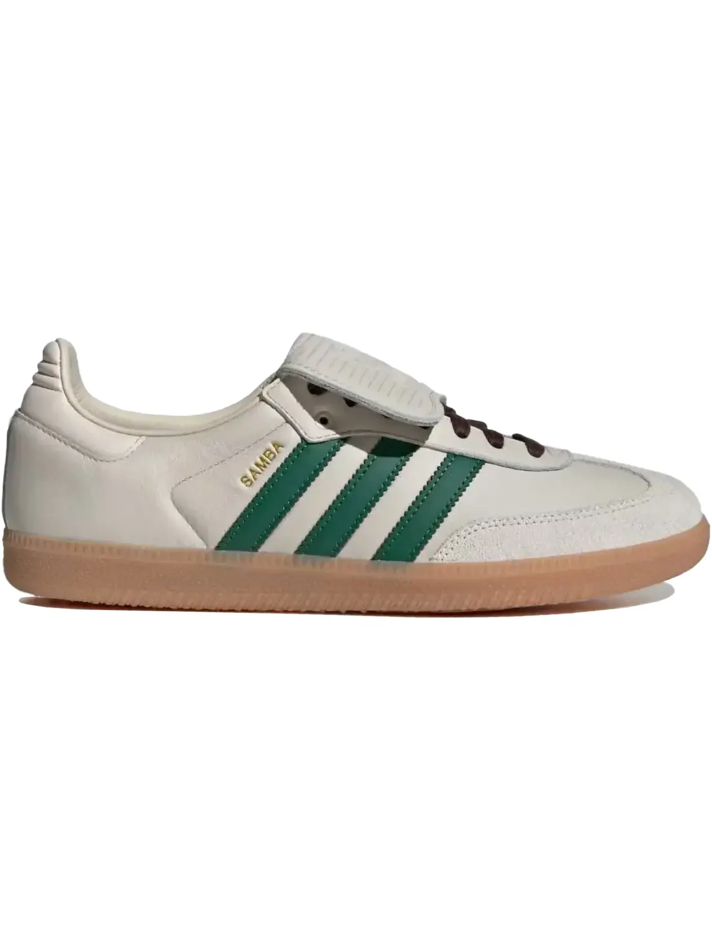 Мужские кроссовки для повседневной носки Adidas Samba LT — изображение 1 из 1, темный зеленый/белый