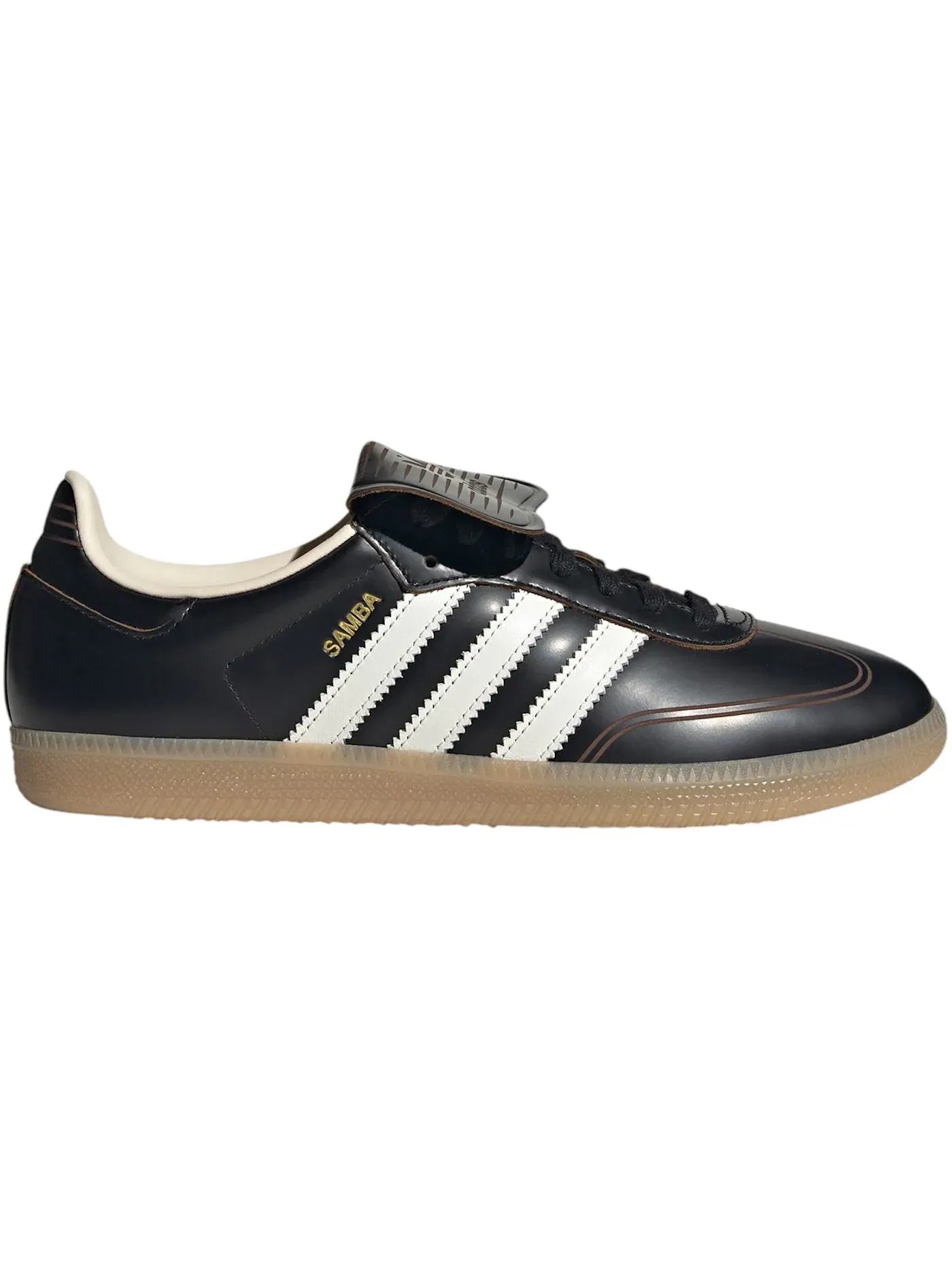 Мужские кроссовки Lifestyle Adidas Samba LT — изображение 1 из 1, черный/белый