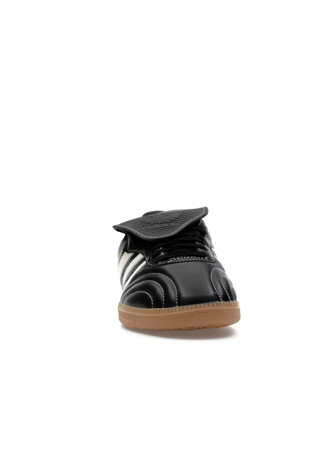 Женские кроссовки с гладкой кожей Samba LT Adidas — изображение 2 из 4, черный/кремовый белый