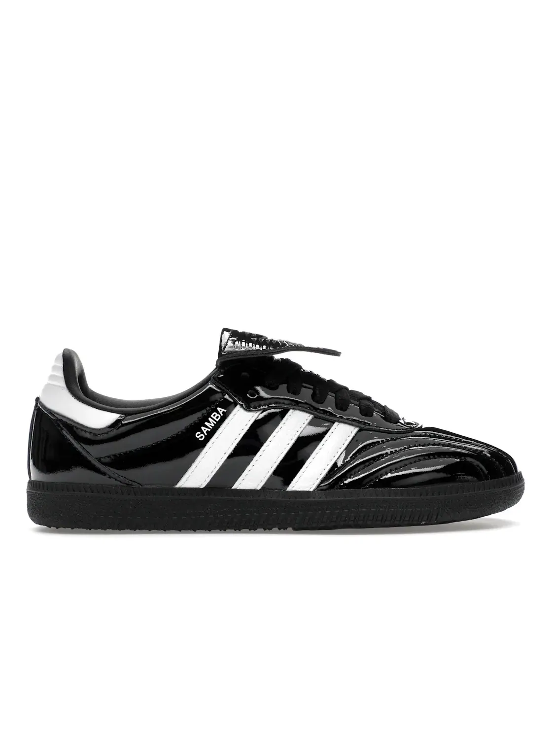 Женские кроссовки с лакированной кожи Adidas Samba LT — изображение 1 из 4, черный/белый