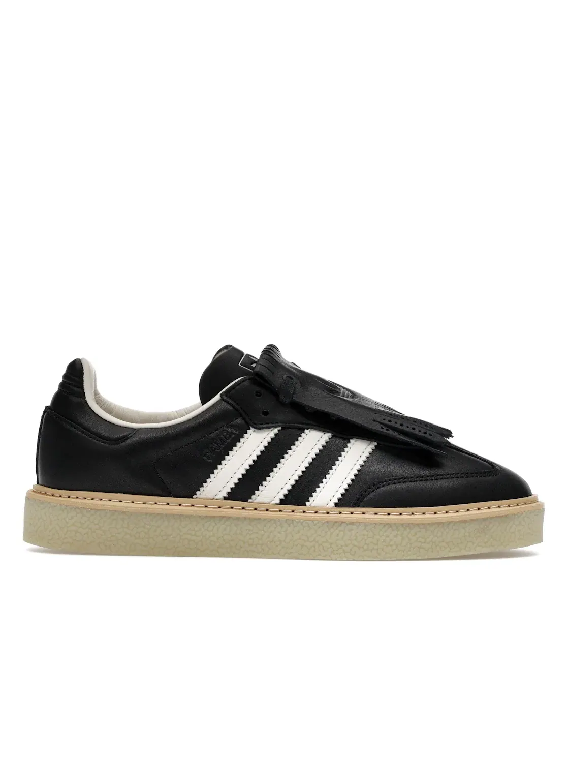 Мужские кроссовки с премиальной отделкой Adidas Samba Lux — изображение 1 из 4, черный/белый/черный