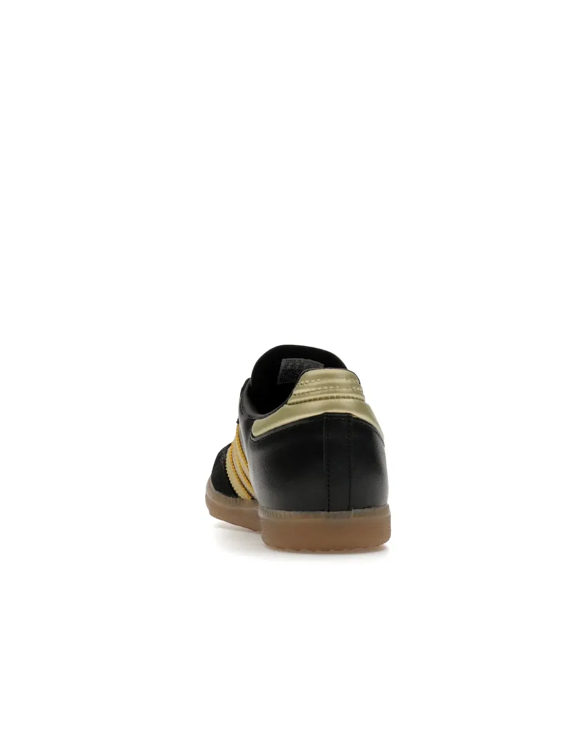 Детские кроссовки с принтом Adidas Samba Adidas — изображение 4 из 4, черный/золотистый