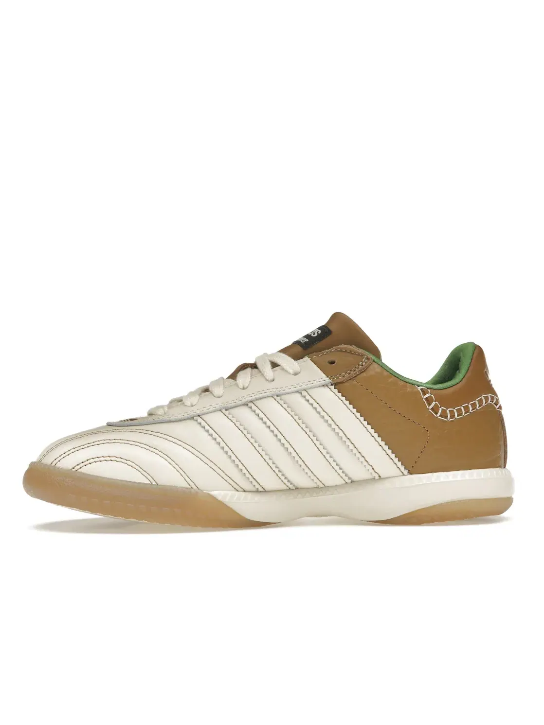 Мужские кроссовки Lifestyle Adidas Samba Millennium Wales Bonner Elena Nappa — изображение 3 из 4, белый/белый