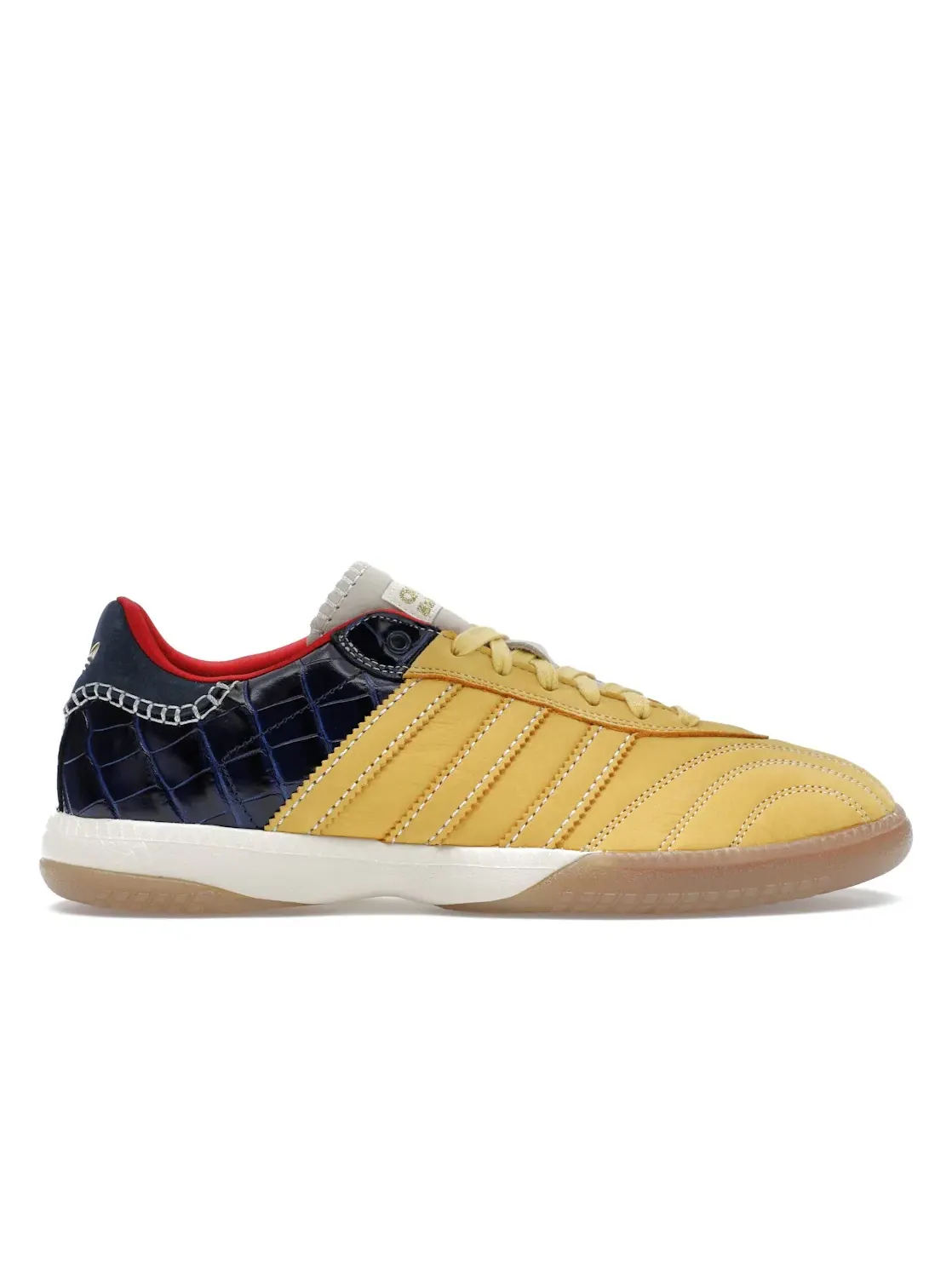 Мужские кроссовки Lifestyle Adidas Samba Millennium Wales Bonner Fade Gold Navy Croc — изображение 1 из 4