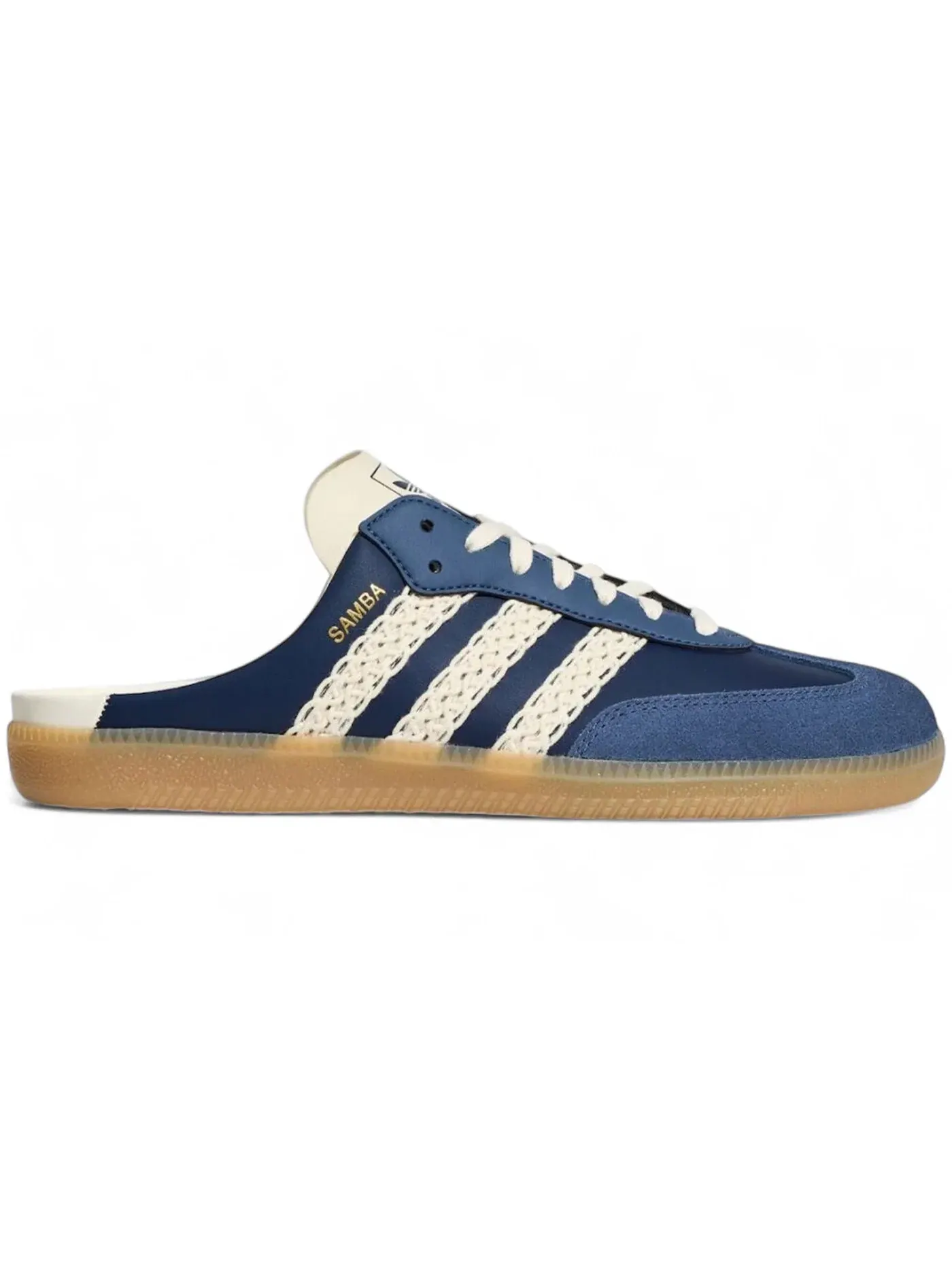 Женские кеды Lifestyle Adidas Samba Mule — изображение 1 из 1, индиго белый