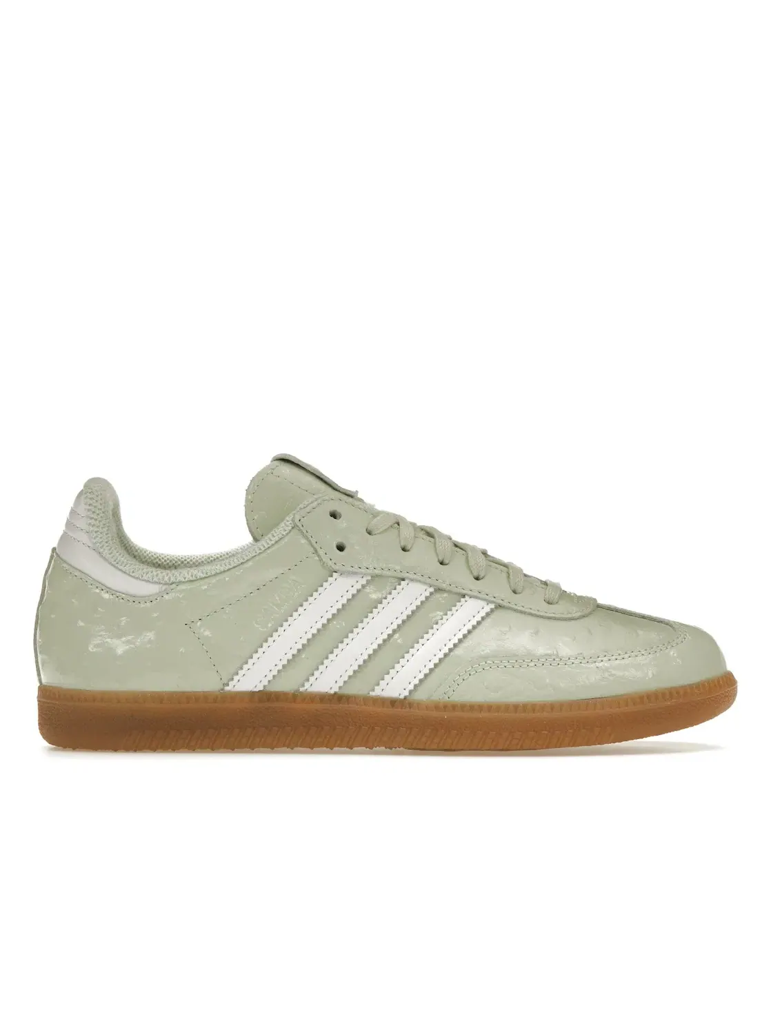 Мужские кроссовки с замшевыми вставками Adidas Samba — изображение 1 из 4, белый белый