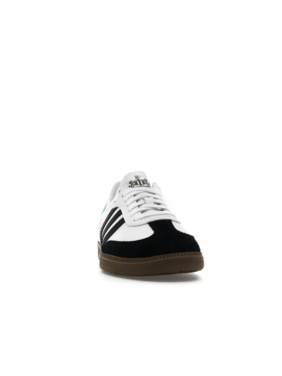 Мужские кроссовки Lifestyle Adidas Samba — изображение 2 из 4, белый/черный