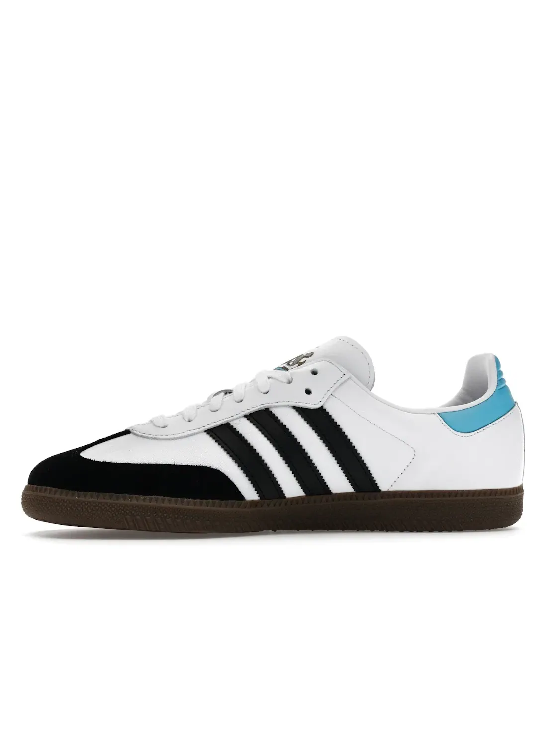 Мужские кроссовки Lifestyle Adidas Samba — изображение 3 из 4, белый/черный