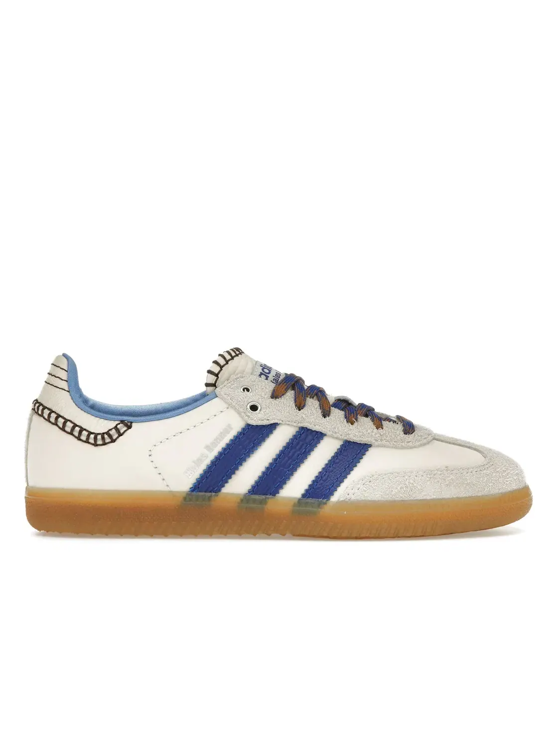 Мужские кроссовки с ретро-дизайном Adidas Samba Nylon — изображение 1 из 4, синий/белый