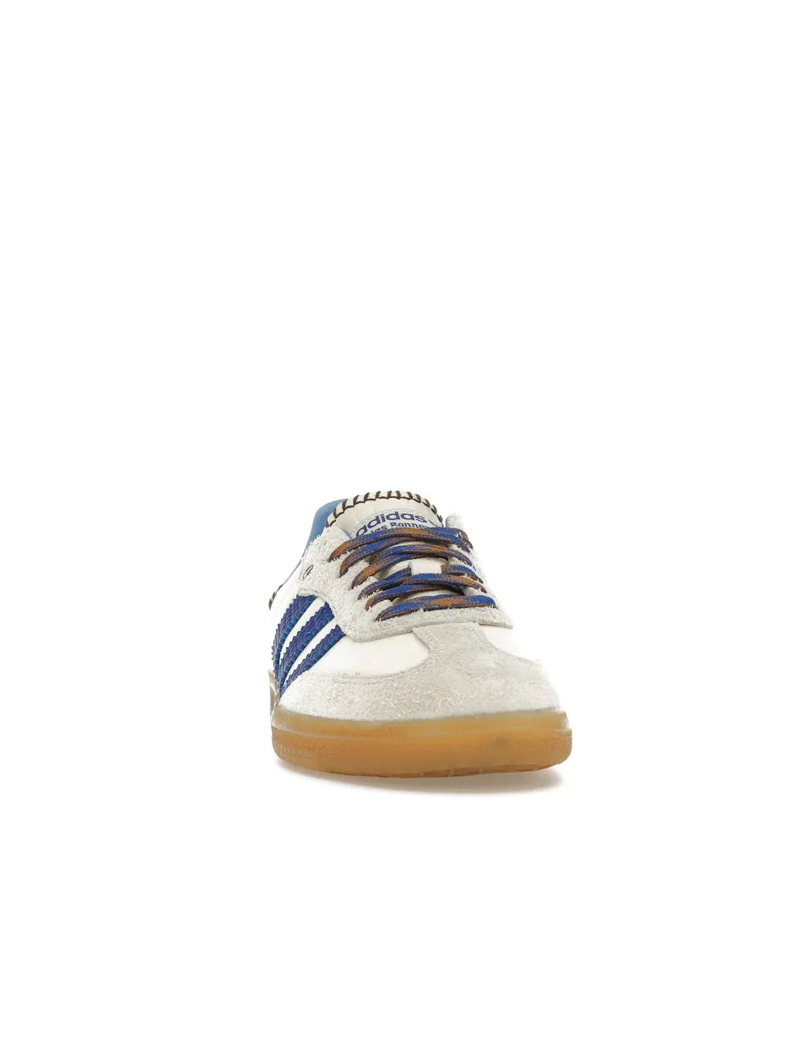 Мужские кроссовки с ретро-дизайном Adidas Samba Nylon — изображение 2 из 4, синий/белый