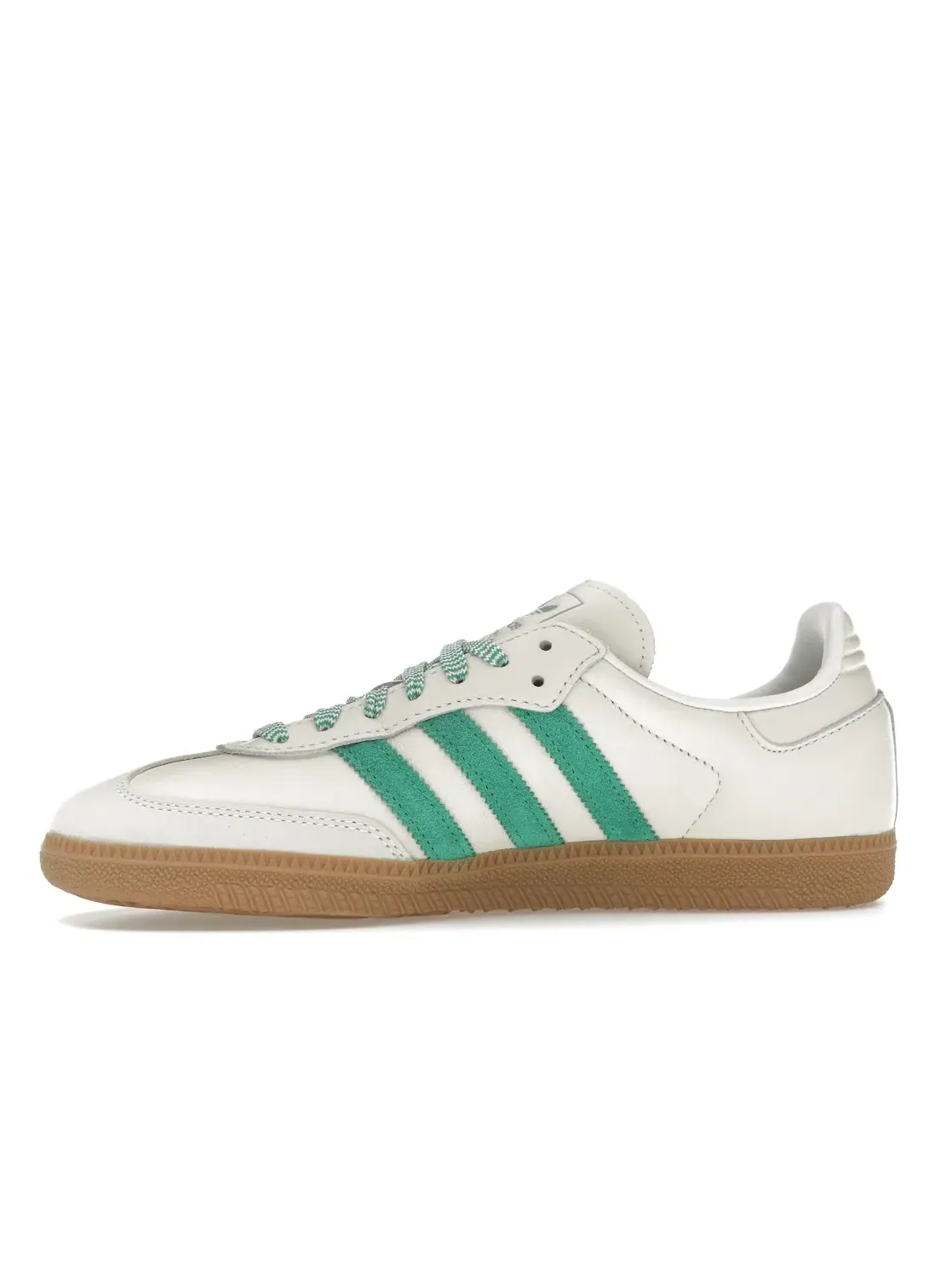 Женские кроссовки Lifestyle Adidas Samba — изображение 3 из 4, белый/зеленый/зеленый