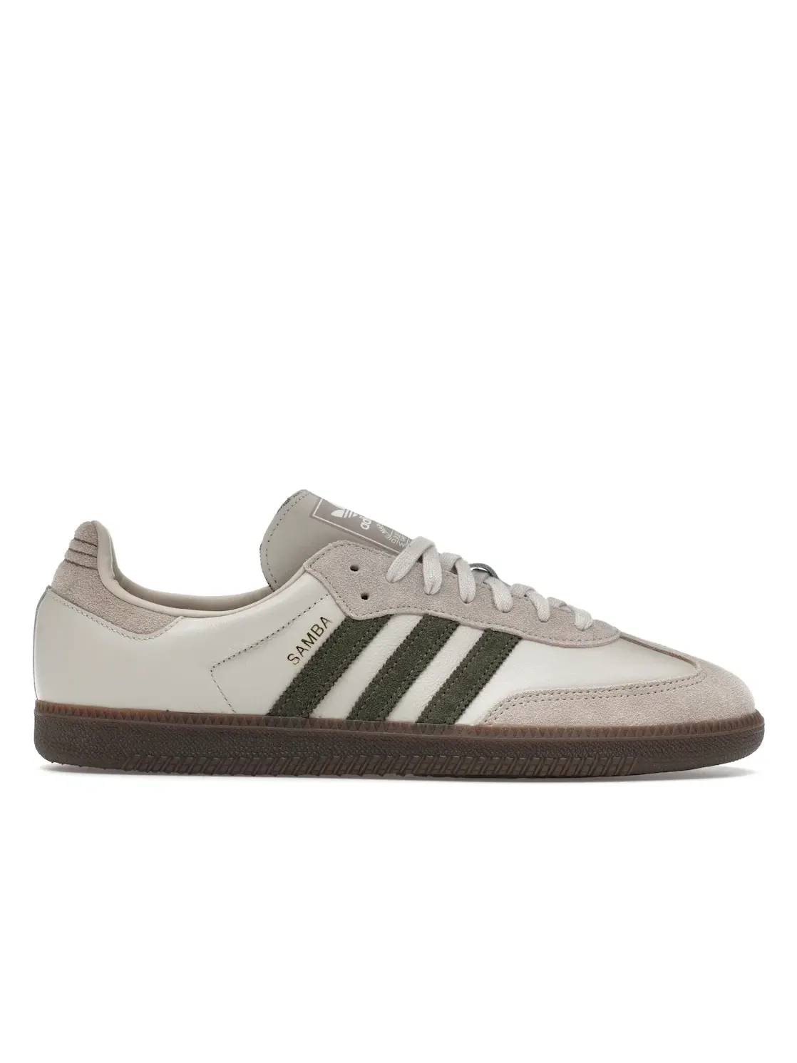Мужские кроссовки Lifestyle Adidas Samba OG — изображение 1 из 4, темный хаки