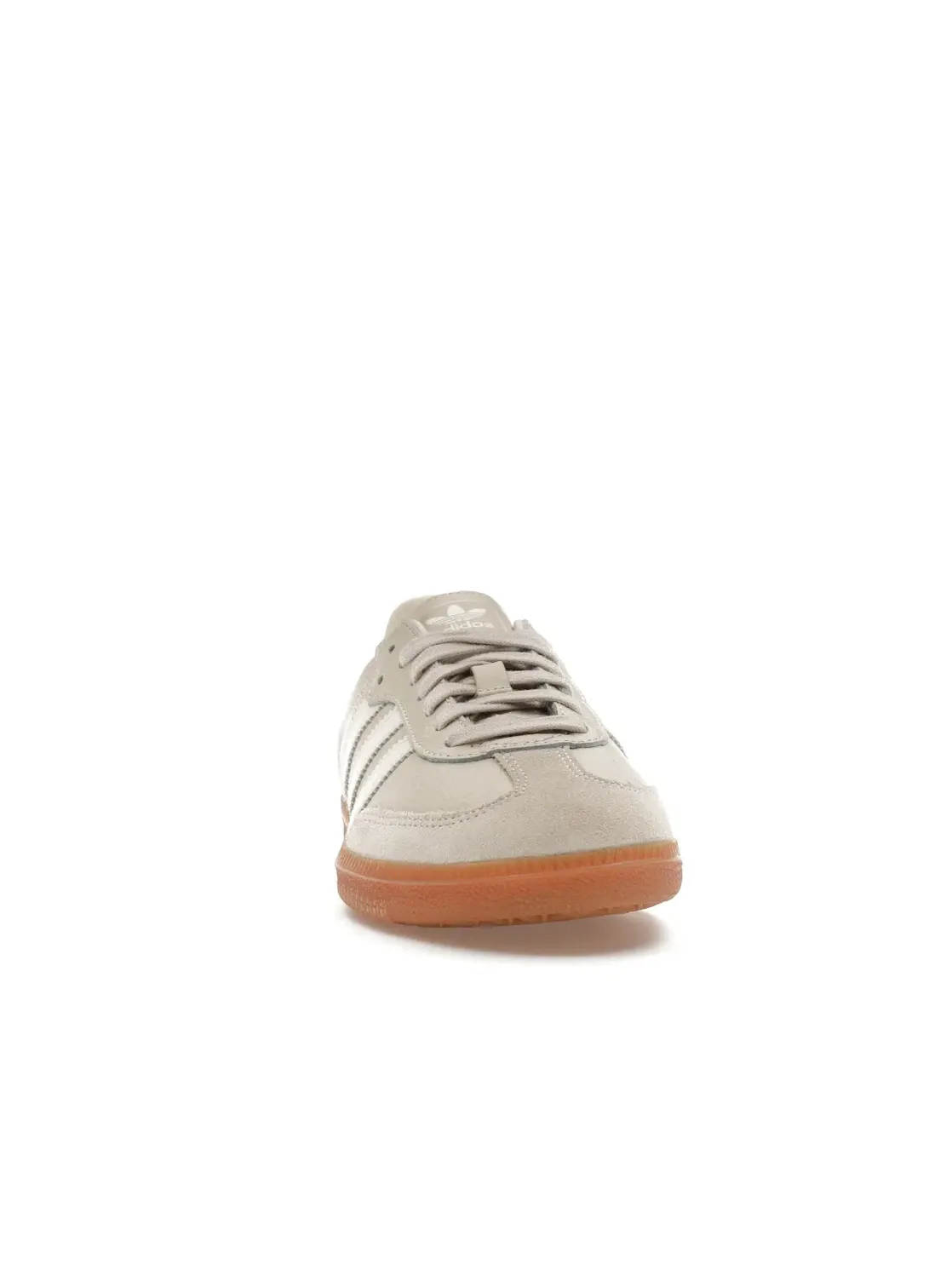 Женские кроссовки с замшевыми вставками Adidas Samba OG — изображение 2 из 4, белый/бежевый