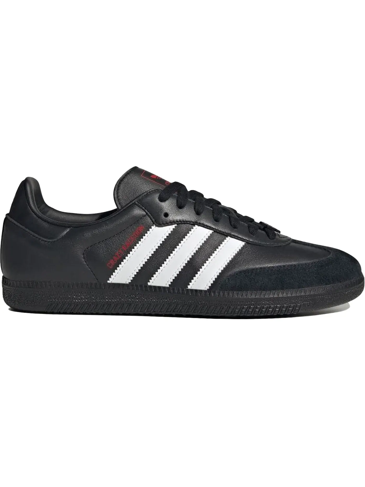 Мужские кроссовки Lifestyle Adidas Samba OG atmos x Crazy Raccoon — изображение 1 из 1, черный/белый/черный
