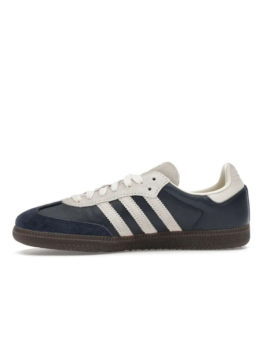 Мужские кроссовки с замшевым носком Adidas Samba OG — изображение 3 из 4, кремовый белый
